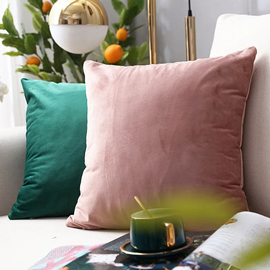 Velvet Decorative Cushion Cover