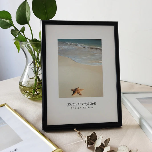 Aluminium Small Photo Frame – Wall Hanging & Table Display