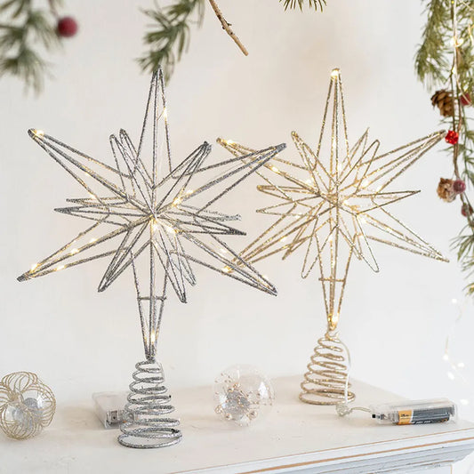 LED Christmas Tree Topper Star