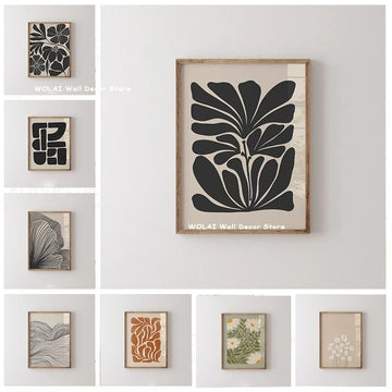 Abstract Moody Plant Art