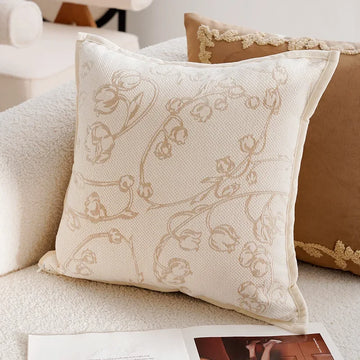 Light Luxury Stamping Cushion Cover