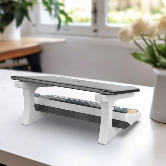 Ergonomic Laptop Stand with Keyboard Stand