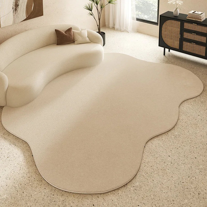 Cream Style Plush Carpet