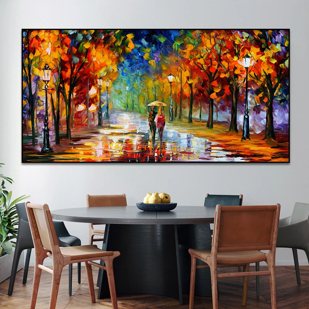 Modern Colourful Abstract Canvas Wall Art