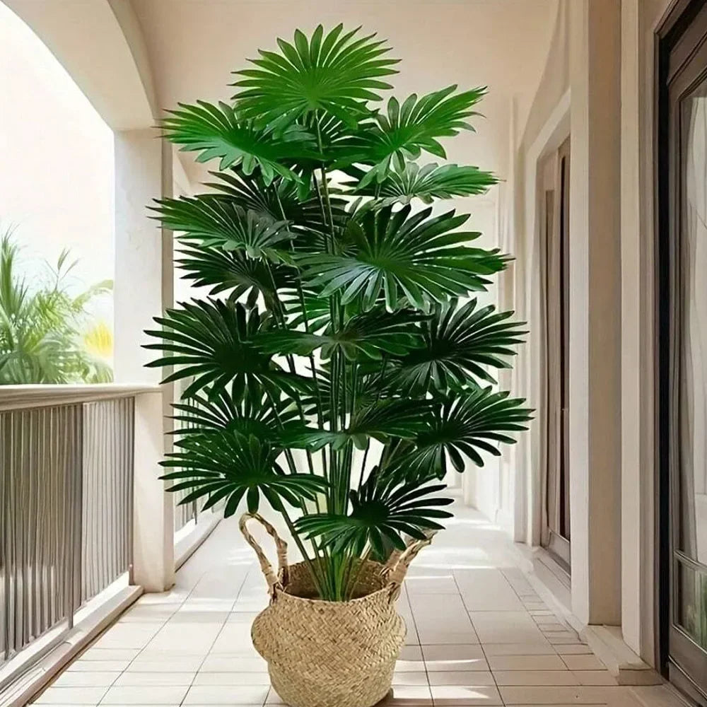 Large Artificial Fan-Leaf Sunflower Tree
