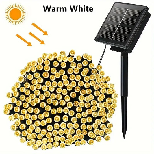 Outdoor Solar LED String Lights