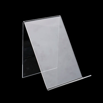 Acrylic Book Stand Display Holder – Transparent