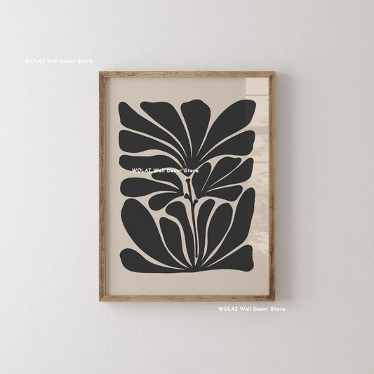 Abstract Moody Plant Art