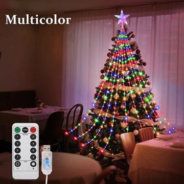LED Outdoor Christmas Tree String Lights