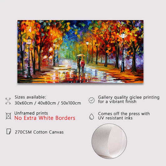 Modern Colourful Abstract Canvas Wall Art