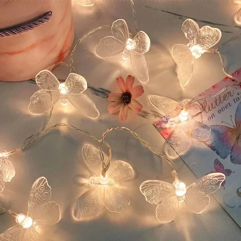 Butterfly LED Fairy String Lights