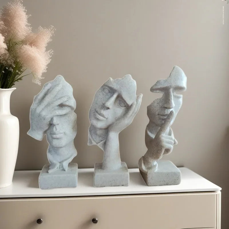 Thinker Statue – Resin Figurines for Home & Office