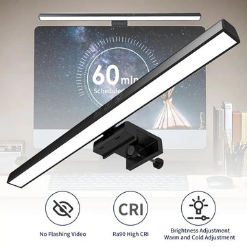 LED Desk Monitor Light Bar – USB Powered Dimmable Screen Lamp for Office & Study