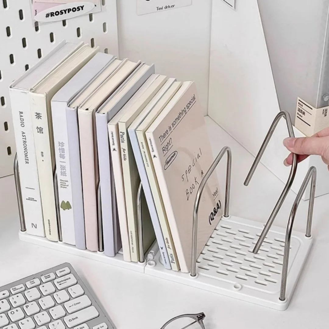 Desktop Bookshelf & Magazine Storage Rack
