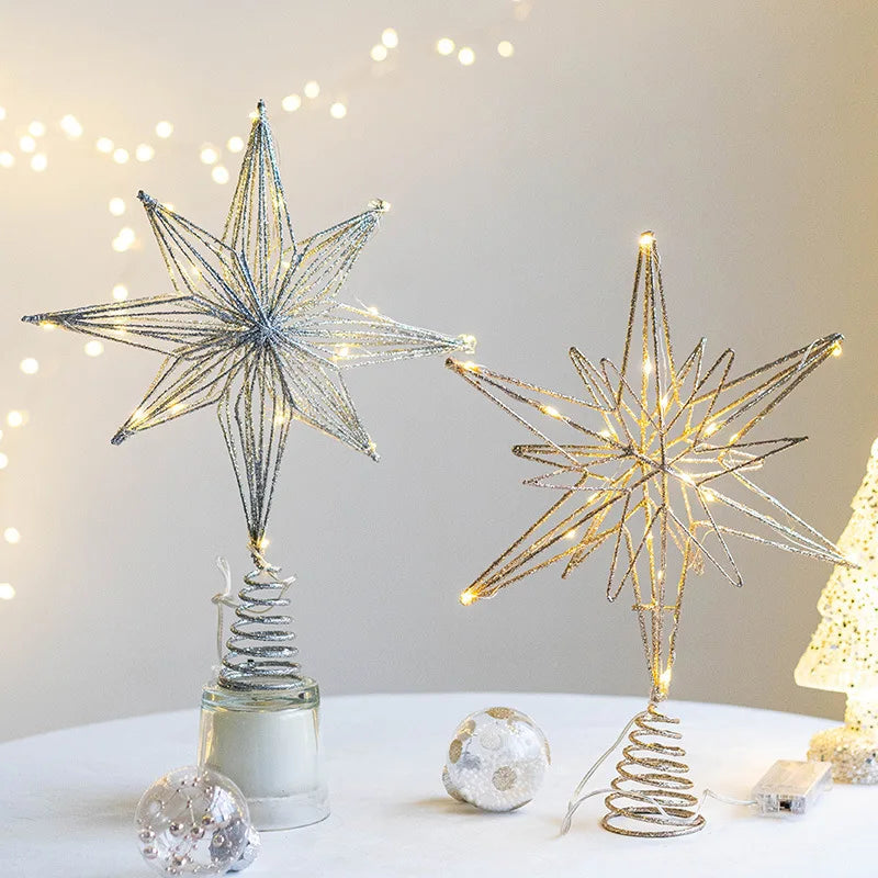 LED Christmas Tree Topper Star