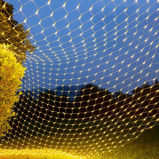 Net LED String Lights with 8 Lighting Modes